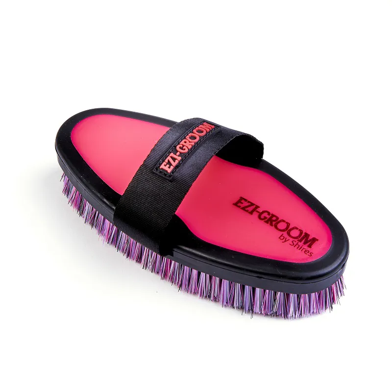 EZI-GROOM Grip Body Wash Brush in Pink-1